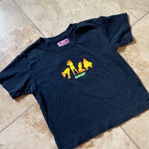 🌈 UNIF Dance Baby Tee